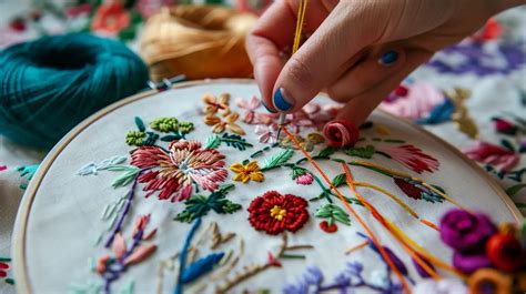 how to tie off an embroidery stitch and why it's crucial to your final piece