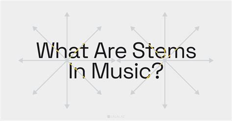 What Does Stems Mean in Music: A Multi-Layered Exploration